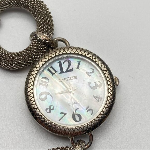 Chico’s Mother of Pearl Watch - Picture 2 of 8